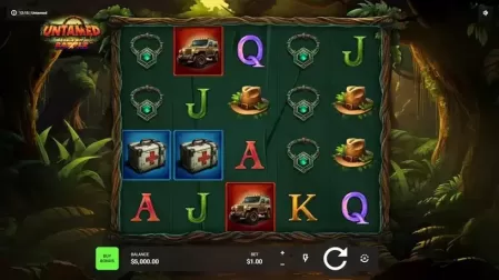 Untamed slot screenshot 1