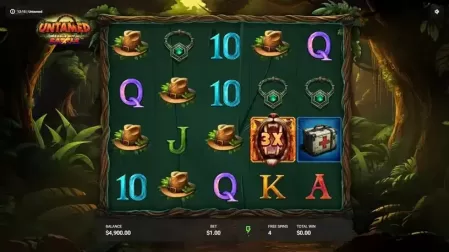 Untamed slot screenshot 4