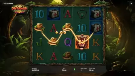 Untamed slot screenshot 5