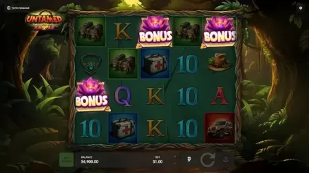 Untamed slot screenshot 2