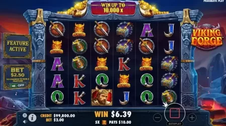 Viking Forge slot screenshot 2