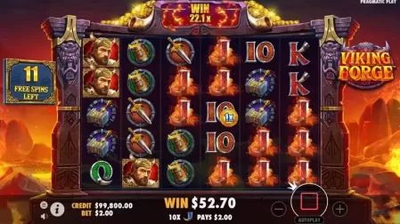 Viking Forge slot screenshot 5