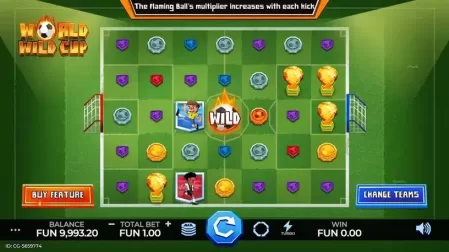 World Wild Cup slot screenshot 2
