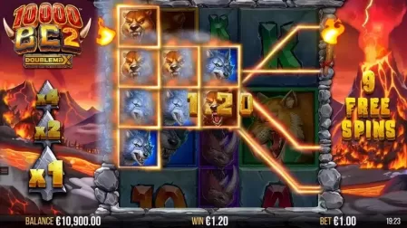 10000 BC 2 DoubleMax slot screenshot 3