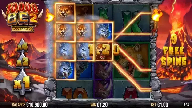 10000 BC 2 DoubleMax slot screenshot 3