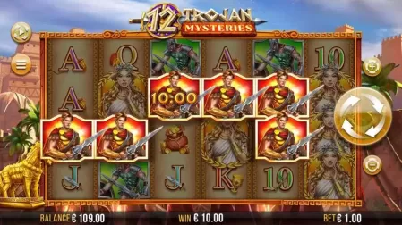 12 Trojan Mysteriesa slot screenshot 8