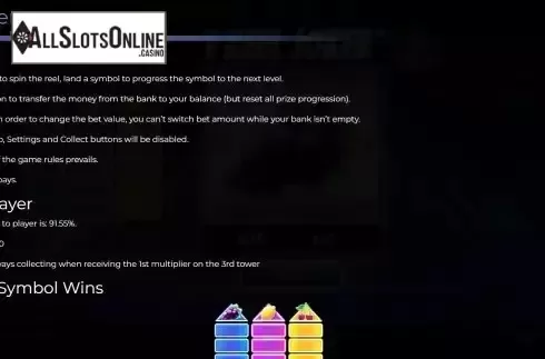 Game Rules screen
