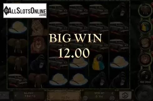 Big Win Screen