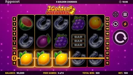 3 Golden Cherries slot screenshot 4