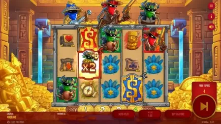 3 Wildos slot screenshot 4