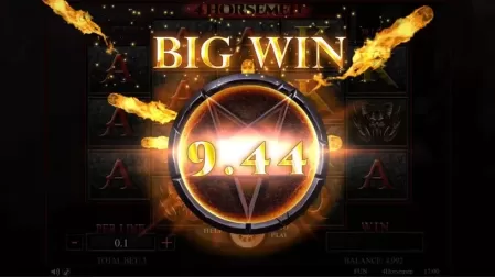 4 Horsemen slot screenshot 4