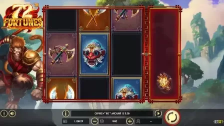 72 Fortunes slot screenshot 1