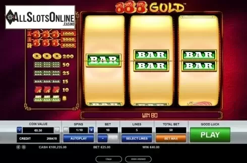 Win Screen. 888 Gold from Pragmatic Play