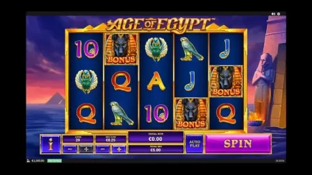 Age of Egypt slot screenshot 1