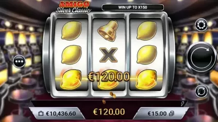 Amigo Silver Classic slot screenshot 5