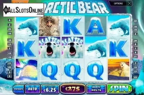Screen9. Arctic Bear from MultiSlot