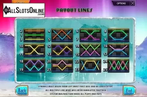 Screen4. Arctic Bear from MultiSlot