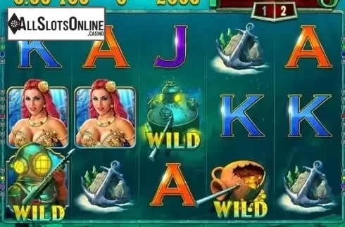 Reel Screen. Atlantis (Octavian Gaming) from Octavian Gaming