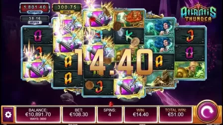 Atlantis Thunder slot screenshot 3