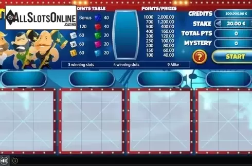 Reel Screen. Attraction Dice from GAMING1