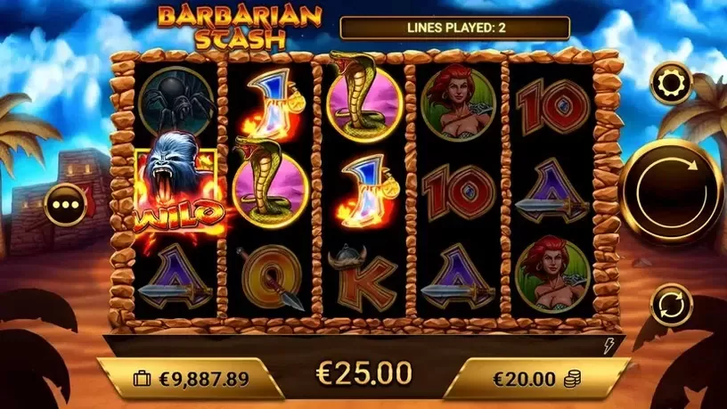 Barbarian Stash slot screenshot 2