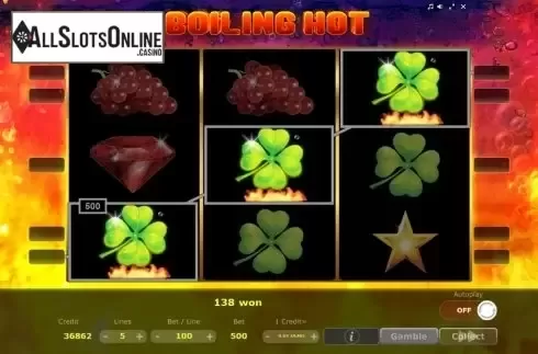 Win Screen 2. Boiling Hot from Five Men Games