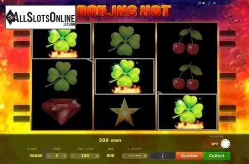 Win Screen 4. Boiling Hot from Five Men Games