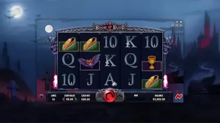 Book of Blood slot screenshot 3