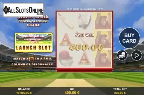 Win screen