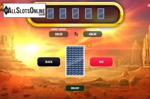 Risk/Gamble game screen