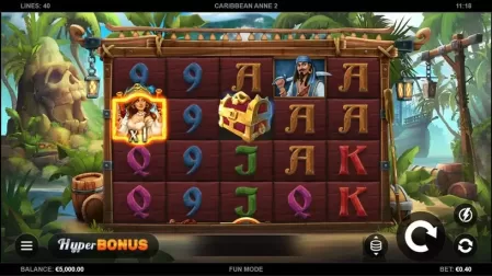 Caribbean Anne 2 slot screenshot 1