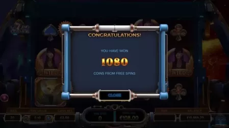 Cazino Cosmos slot screenshot 7