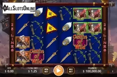 Game screen