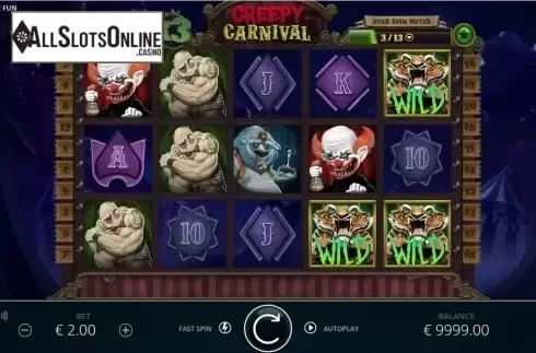 Reels. Creepy Carnival from Nolimit City