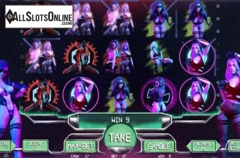 Win screen 2. Cyber Girls from BetConstruct