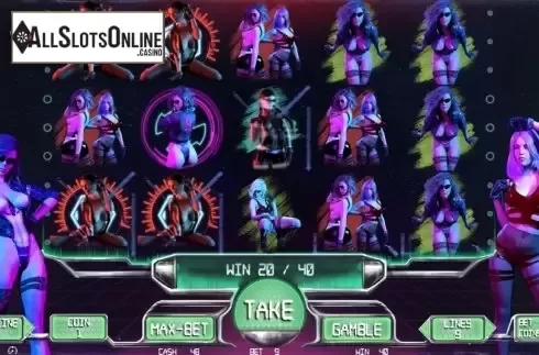 Win screen 3. Cyber Girls from BetConstruct