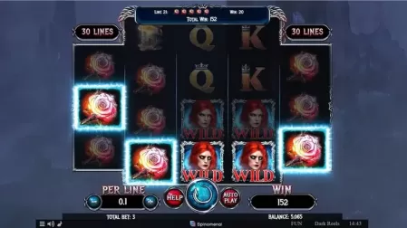 Dark Reels slot screenshot 3