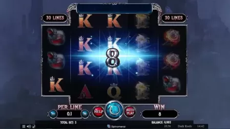 Dark Reels slot screenshot 2
