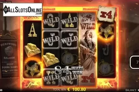 Free Spins 5. Deadwood from Nolimit City