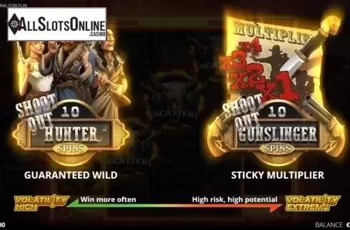 Free Spins 2. Deadwood from Nolimit City
