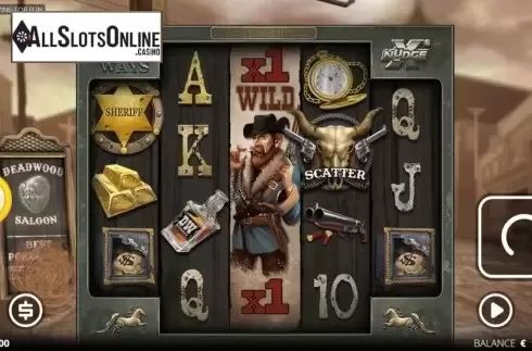 Reel Screen. Deadwood from Nolimit City
