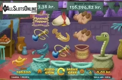 Reel Screen. Den Store Bazar from Magnet Gaming