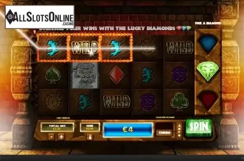 Win Screen 4. Diamonds Top Code from Skywind Group