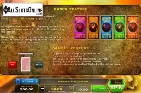 Features. Dollar Express from Xplosive Slots Group