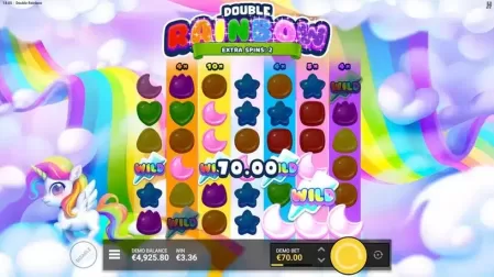 Double Rainbow slot screenshot 5