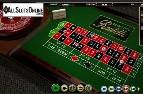 Reel screen. Double Zero Roulette from NextGen