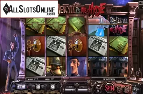 Reels. Dr. Jekyll & Mr. Hyde from Betsoft