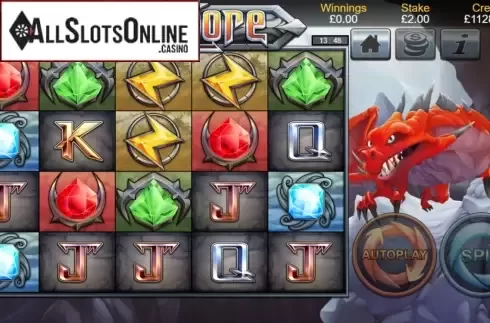 Reel Screen. Dragon Lore from Bulletproof Games