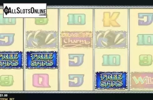 Free Spins screen