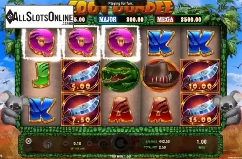 Win Screen 2. Eddy Dundee from GameArt
